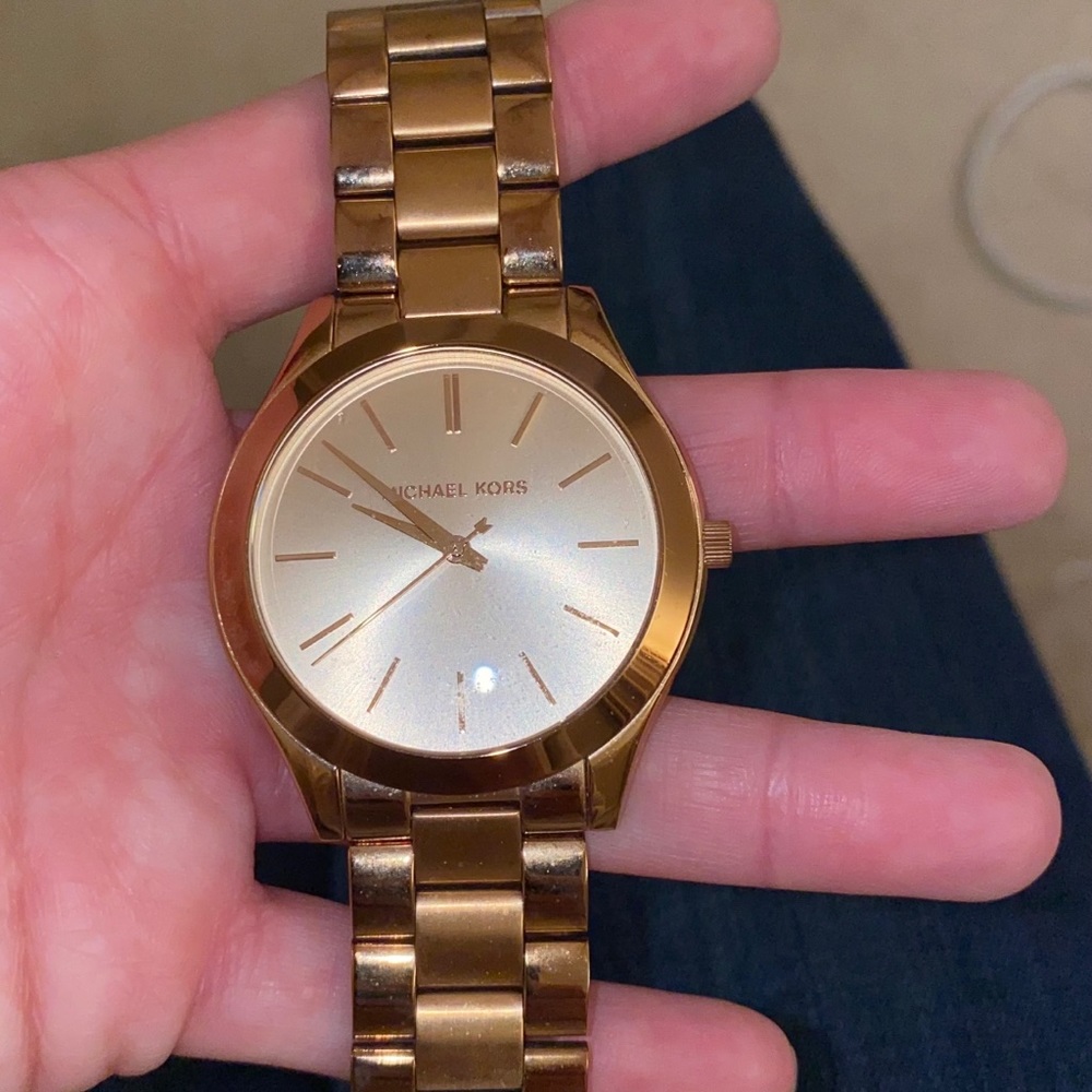 Rose Gold Michael Kors Watch
